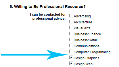 How to join the professional directory